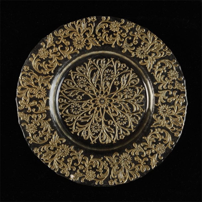 Wholesale Glass Charger Plate PZ-054 - Image 3